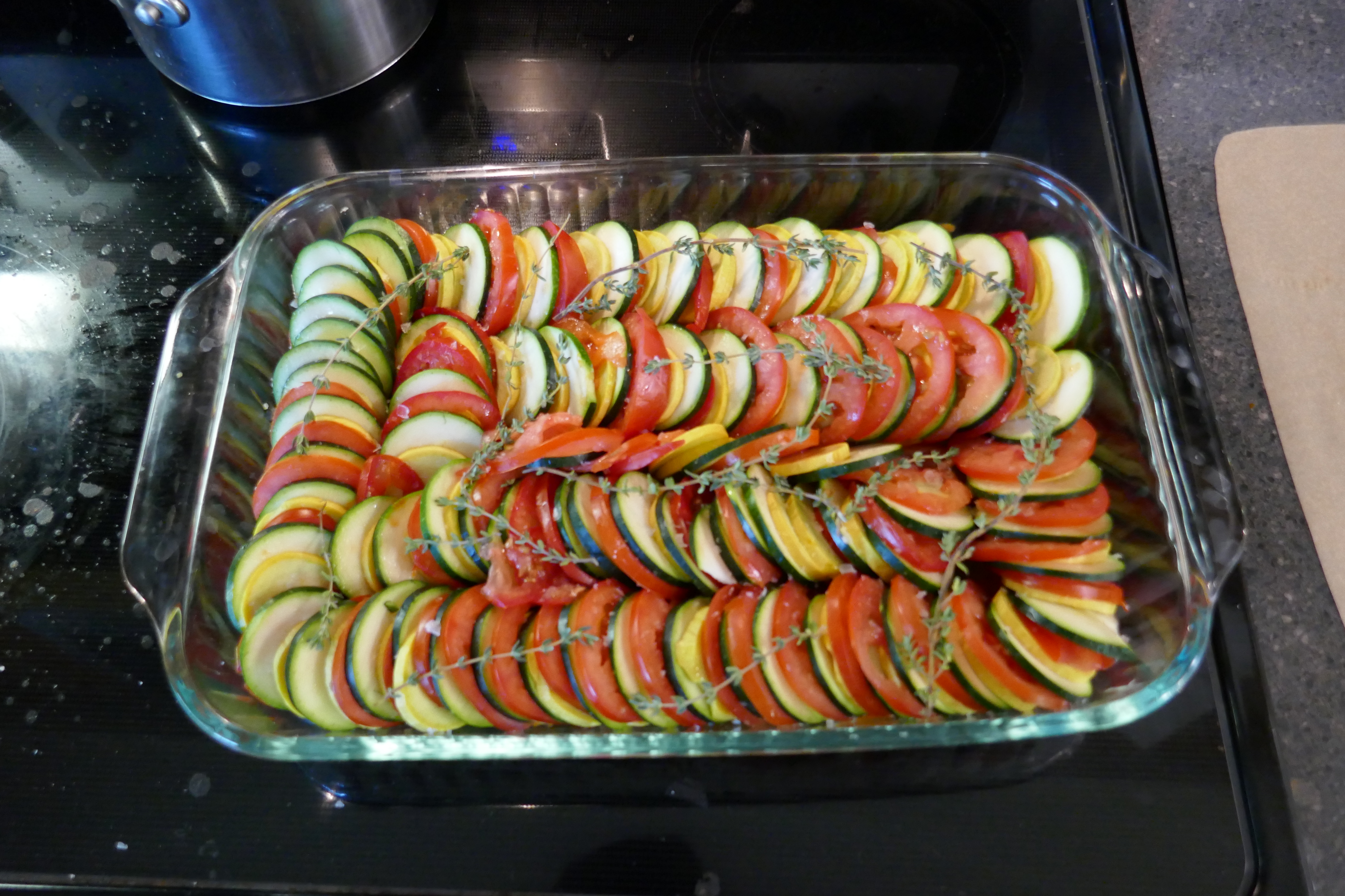 Veggies all laid out